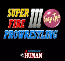 Image n° 3 - screenshots  : Super Fire Pro Wrestling III - Easy Type